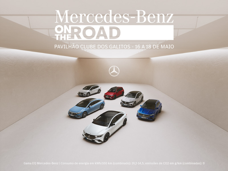 On The Road Mercedes-Benz. Teste os modelos 100% elétricos.