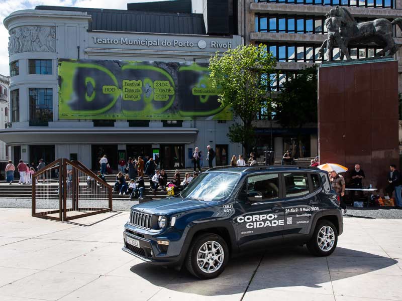 C.A.M. e Jeep Renegade marcam presença no festival anual CORPO + CIDADE.