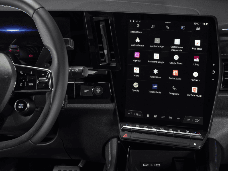 Renault Austral: openr link, um sistema multimédia adaptável que torna o seu automóvel tão intuitivo como um smartphone