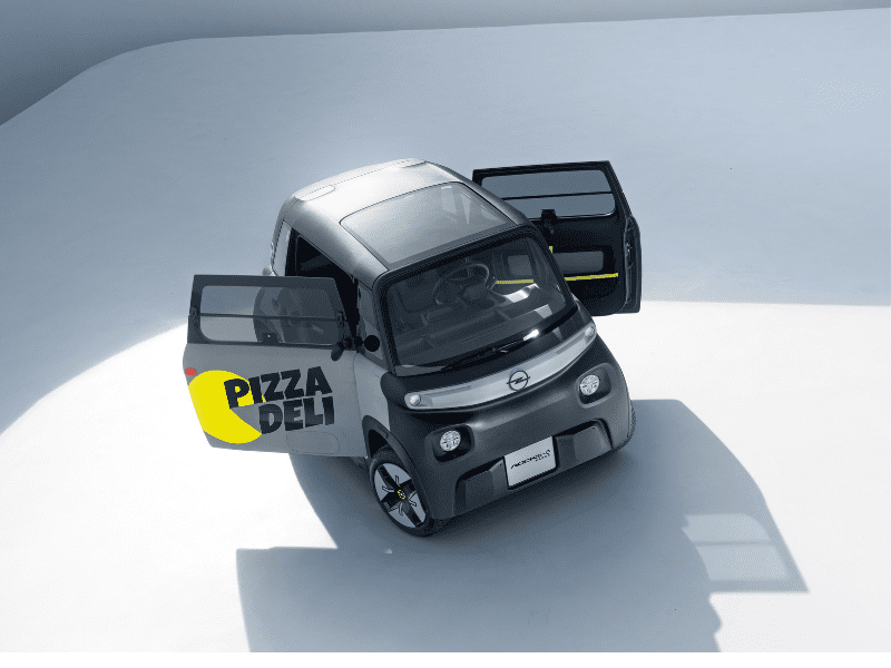 Novo Opel Rocks-e KARGO: O micro veículo elétrico para entregas