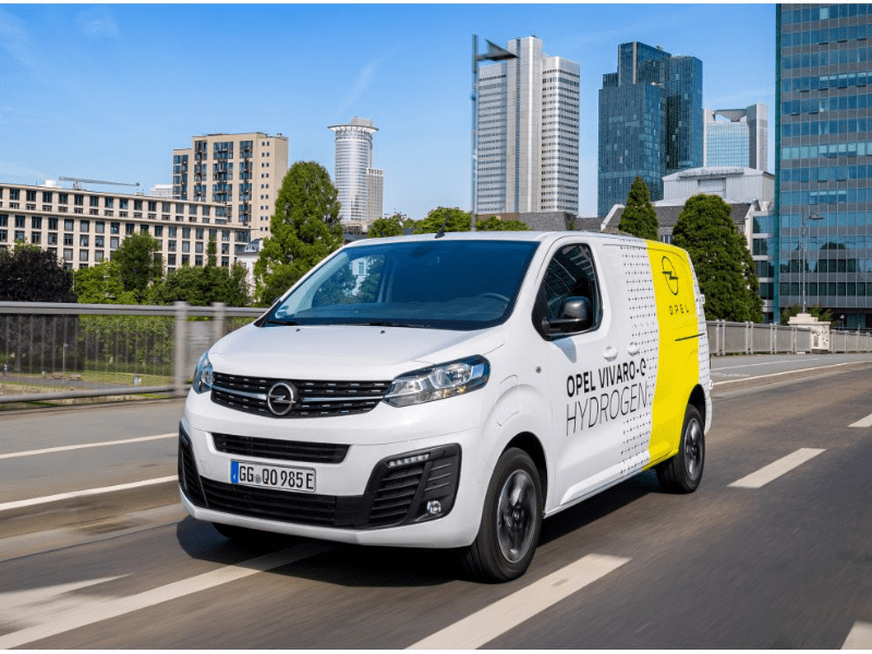 Opel Vivaro-e HYDROGEN, um veículo com pilha de combustível para emissões zero