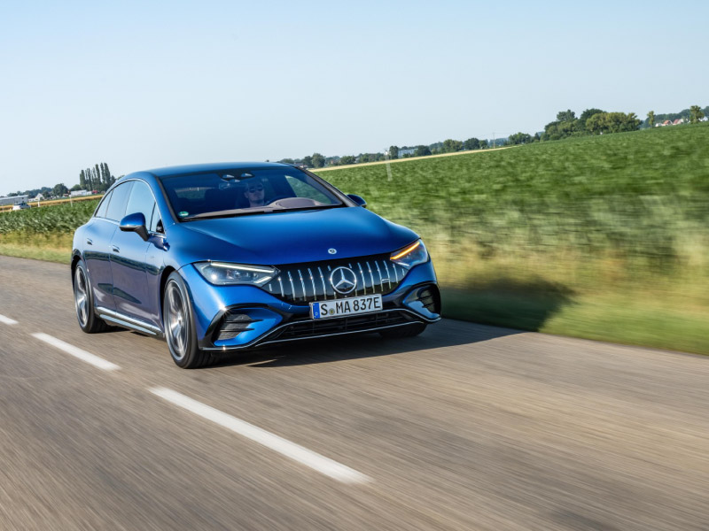 Mercedes-AMG EQE: para o futuro com dinâmica de condução e apelo emocional