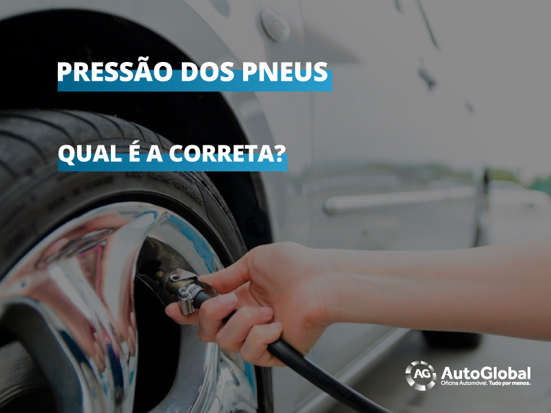 Saiba qual é a pressão correta dos pneus