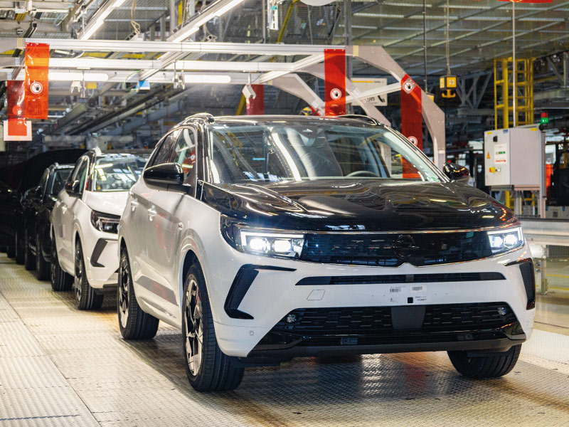 O Opel número 75 milhões: Um novo Grandland GSe  made in Eisenach 