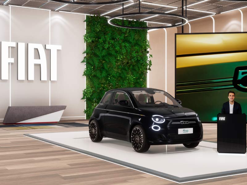 Estreia mundial da FIAT Metaverse Store