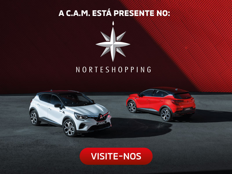  Descubra todas as novidades Mitsubishi no espaço C.A.M. no Norte Shopping