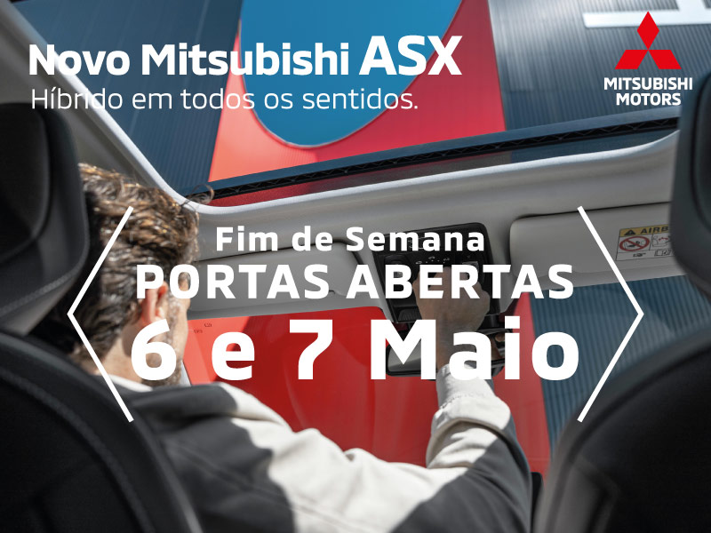 Venha conhecer o Novo Mitsubishi ASX na C.A.M. Porto