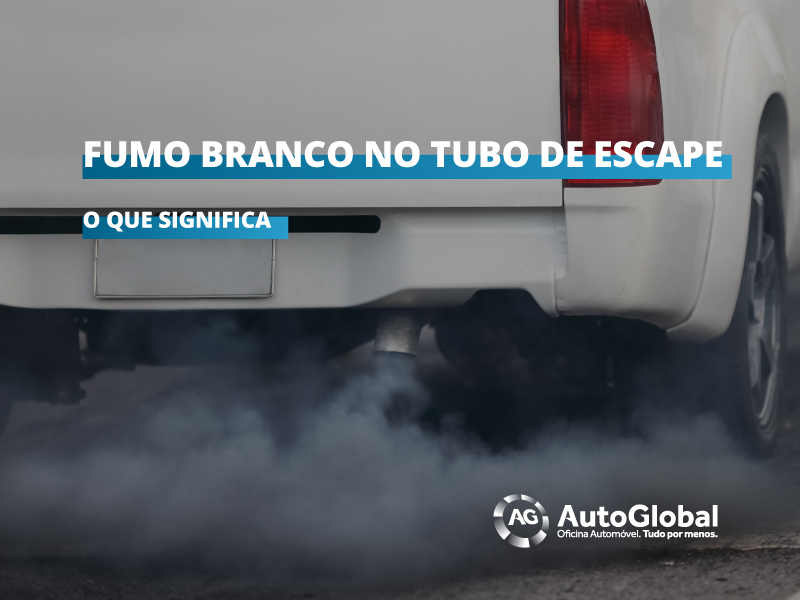 Fumo branco no tubo de escape - o que significa