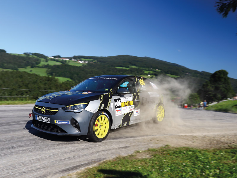 Max Reiter e o seu Opel Corsa Rally Electric garantem vitória na jornada da Estíria