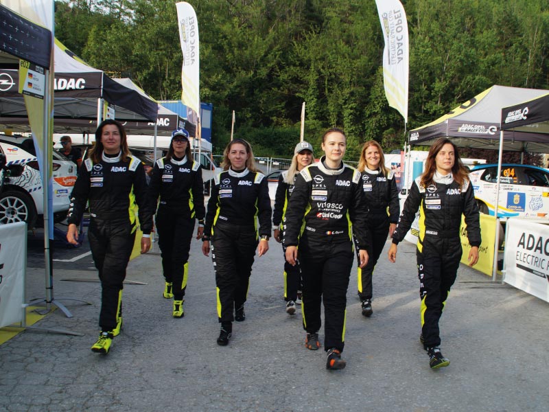Mulheres brilham na ADAC Opel Electric Rally Cup “powered by GSe”