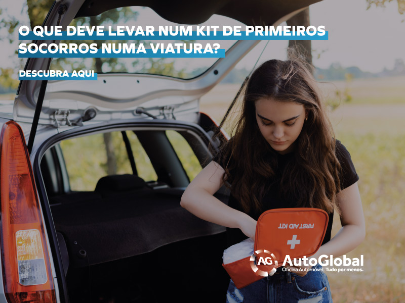 Kit de Primeiros Socorros na sua Viatura