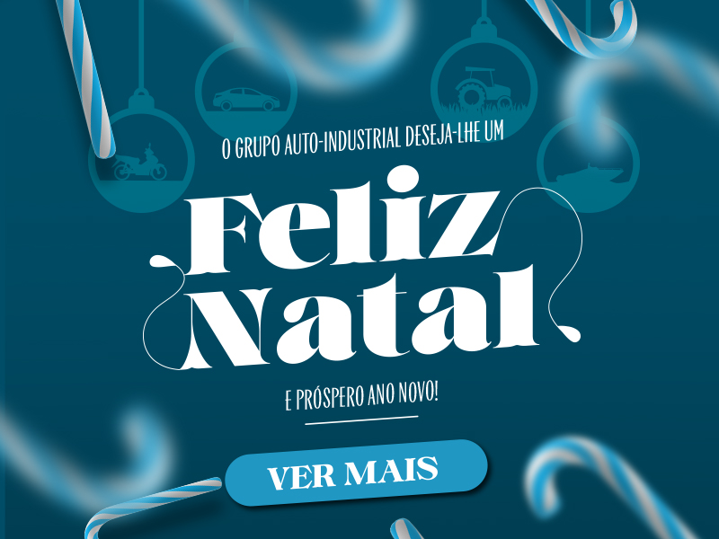 O Grupo Auto-Industrial deseja-lhe um feliz Natal e um próspero 2026