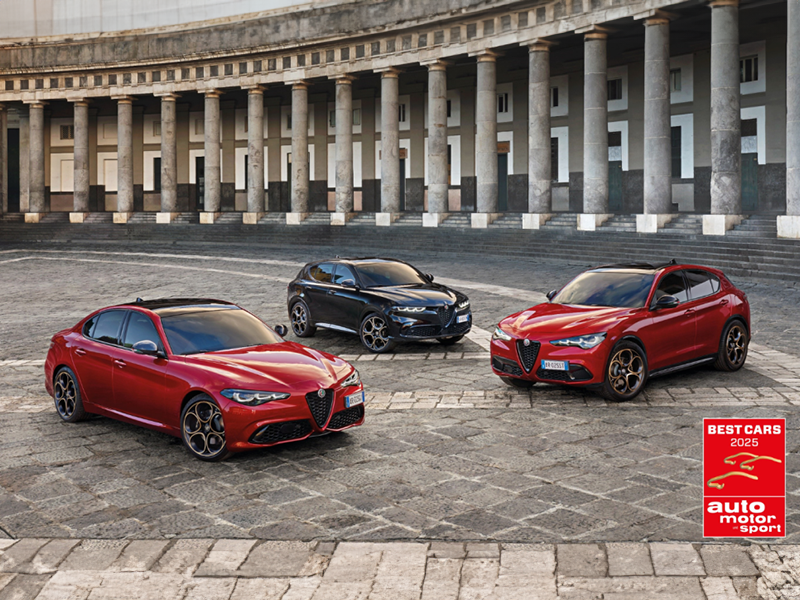 Alfa Romeo conquista tripla vitória nos prémios “Best Cars” na Alemanha