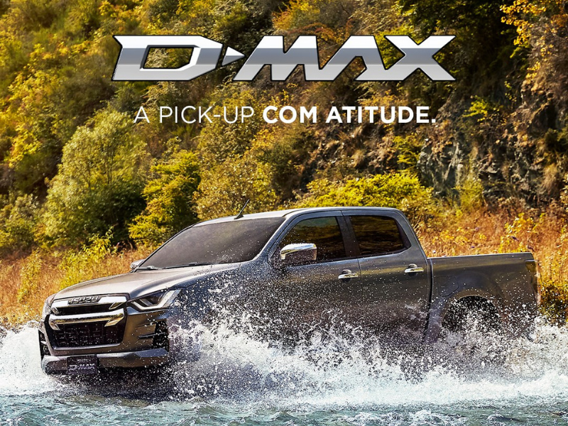 Isuzu D-MAX: potência, segurança e versatilidade em cada versão