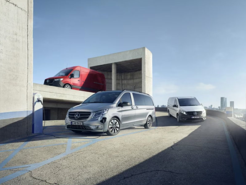 Venha testar a Gama Elétrica Mercedes-Benz Vans na Sodicentro