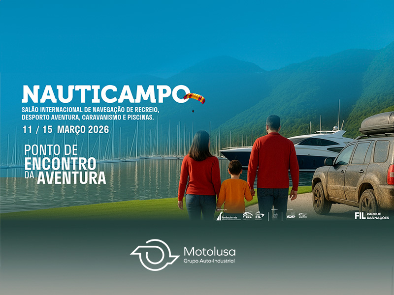 Motolusa marca presença na Nauticampo 2026