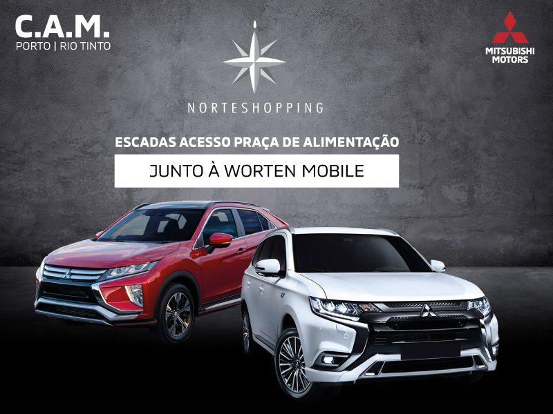 C.A.M. e Mitsubishi no Norte Shopping