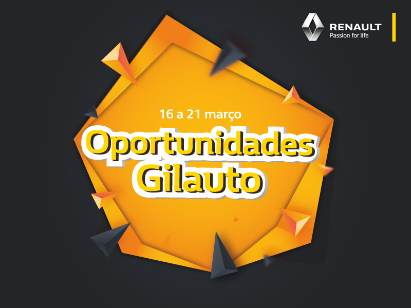 Grandes Oportunidades Renault na Gilauto