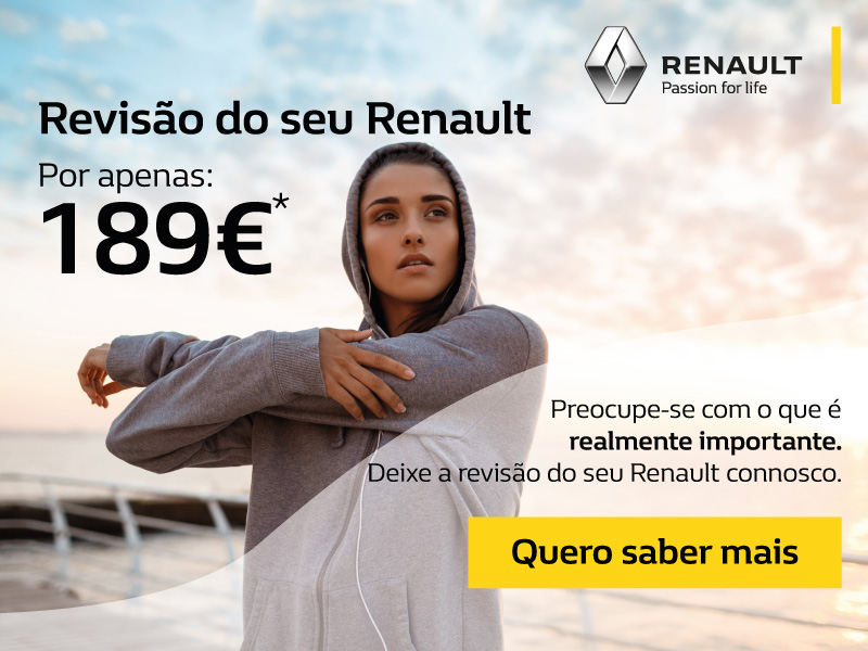 Faça a Revisão do seu Renault por 189€*