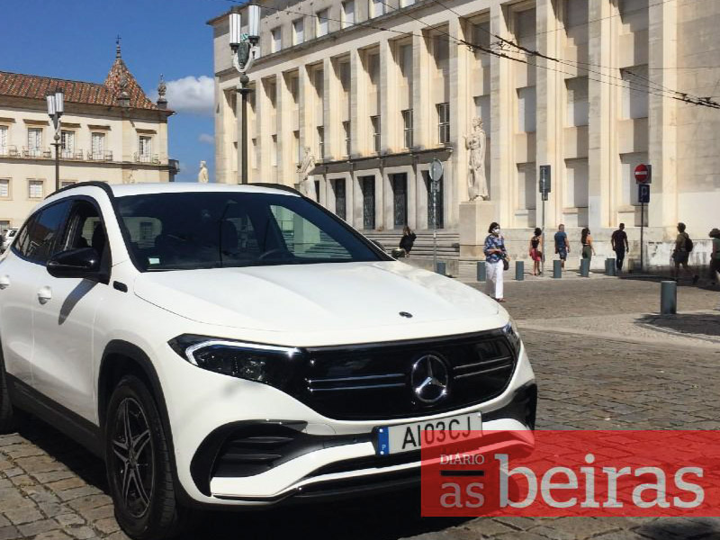 Diário as Beiras comprova a capacidade do Mercedes-Benz EQA