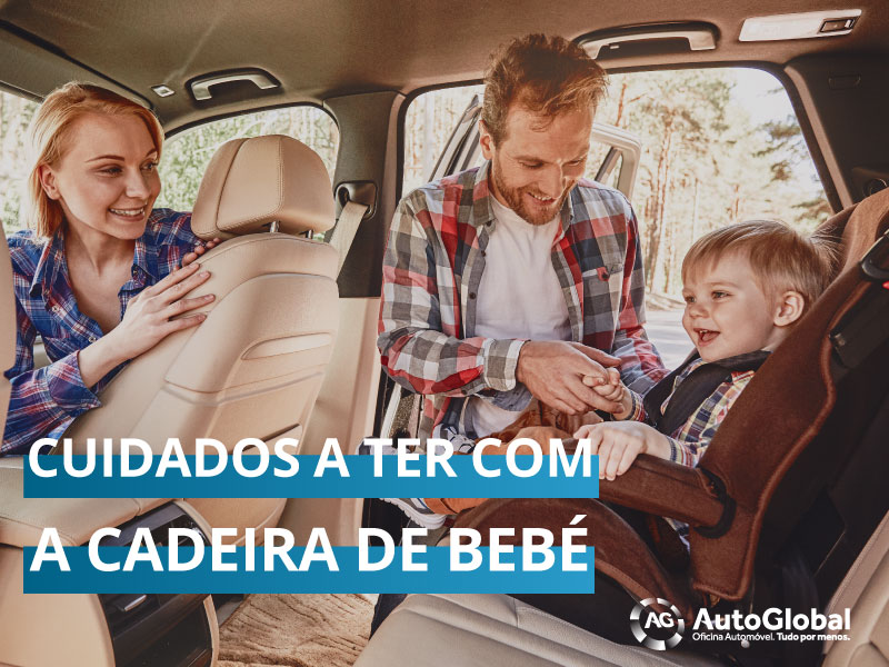 Saiba  o que fazer e como colocar a cadeira de bebé