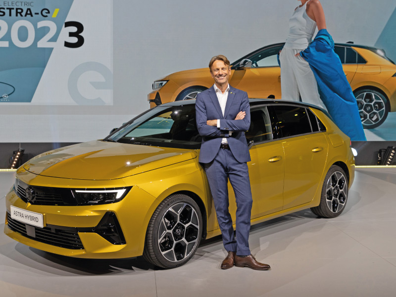 A estreia mundial do novo Opel Astra