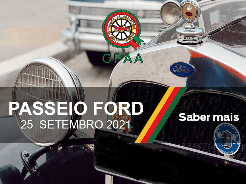 Passeio Ford 2021 | 25 de setembro 2021