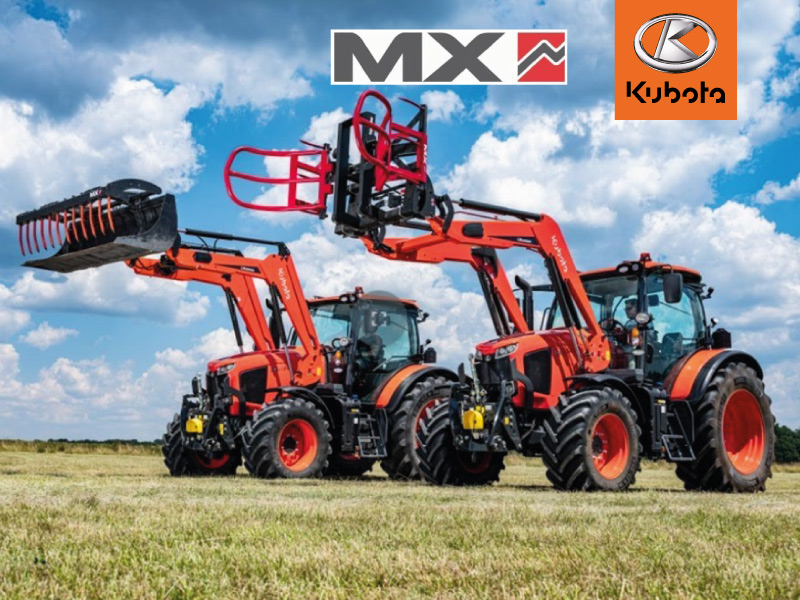 Kubota anuncia parceria OEM com MX 