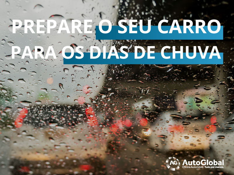 Cuidados que deve ter com o seu caro para os dias de chuva!