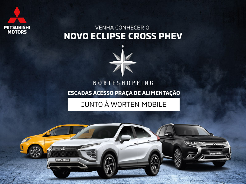 C.A.M. e Mitsubishi no Norte Shopping 