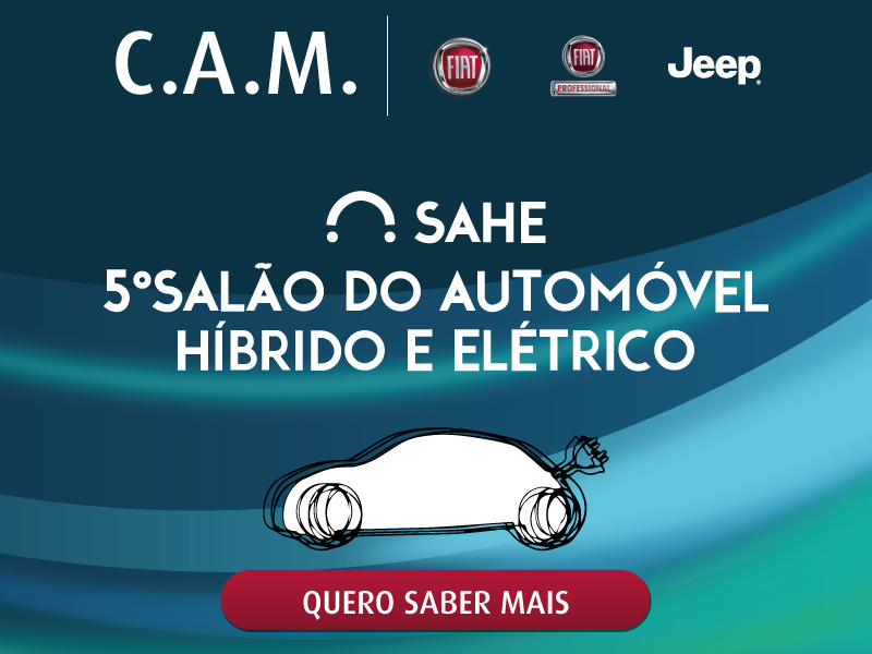 C.A.M. marca presença com Fiat e Jeep no 5º Salão do Automóvel Híbrido e Elétrico 