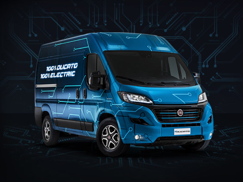 E-Ducato. O Furgão 100% Elétrico!